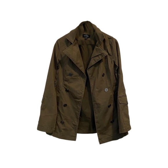 bebe Jackets & Blazers - Bebe Addiction Army Green Jacket